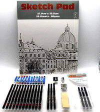 Skizzen und Zeichen Set in