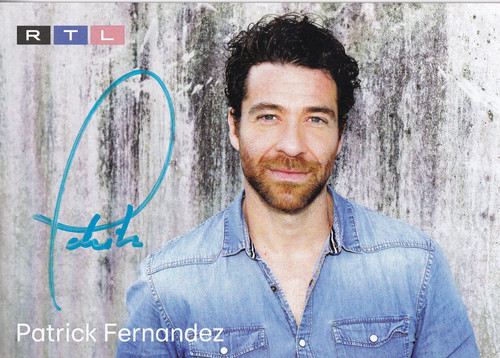 Autogramm patrick fernandez - autogramm,