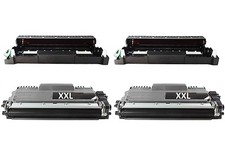 2x Drum + 2 XXXL Toner