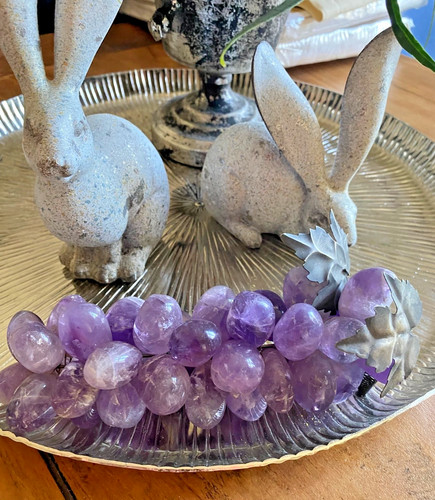Große amethyst weintraube - weintraube, ca