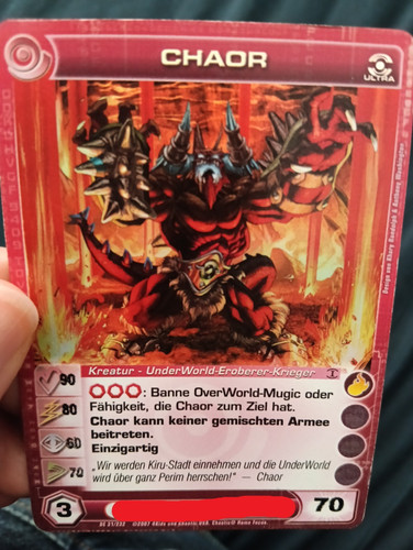 Chaotic tcg einzelkarte - tcg,