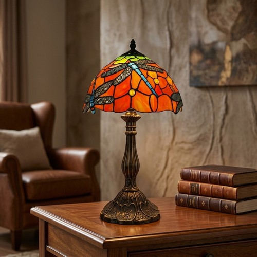 Tiffany stil tischlampe - 10",