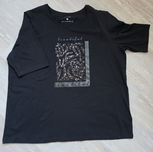 Cona shirt damen schwarz - t-shirt,