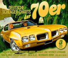 CD Deutsche Schlager Charts der 70er von Various Artists  3CDs
