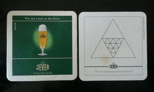 Bierdeckel jever friesisches - bierdeckel,
