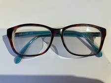 Sting ARS6488 Eyeglass Frame Brown Aqua 140mm Made in Italy Retro Women’s