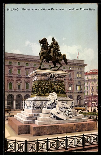Ansichtskarte milano - ansichtskarte,