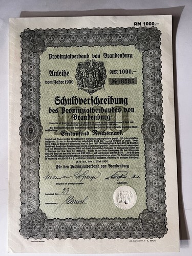 Historische wertpapiere - historische,