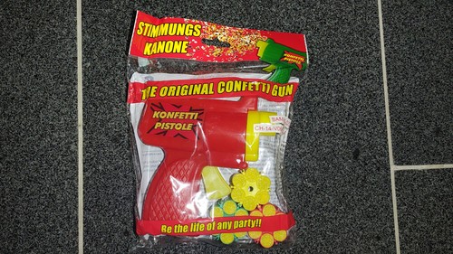 Konfettipistole konfetti - konfettipistole,