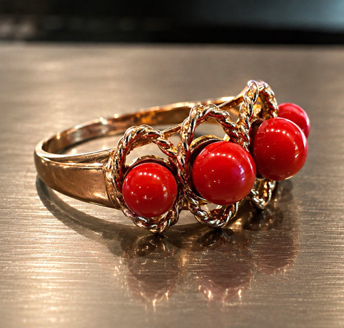 Karat gelbgold ring mit - ring,