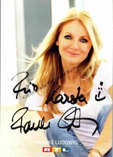 Original Autogramm Frauke Ludowig RTL /// Autogramm Autograph signiert si 350301