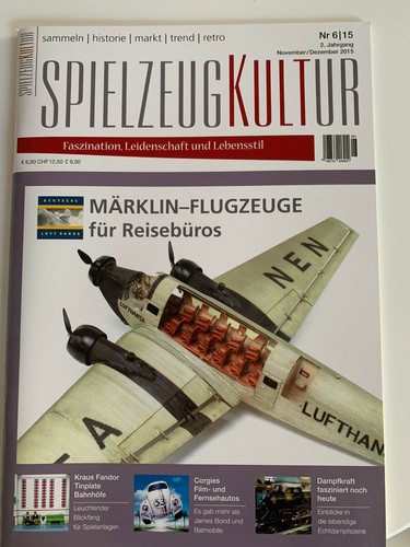 Spielzeugkultur märklin - 06/15,