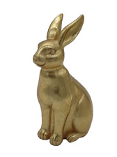 Ostern, Hase gold, aus Poly