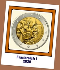 2 Euro Gedenkmünze Frankreich 2020 - Charles de Gaulle - 