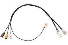 Für Audi A3 8P Cabrio Concert Symphony 3 auf RNS-E BNS Kufatec Antennen Adapter