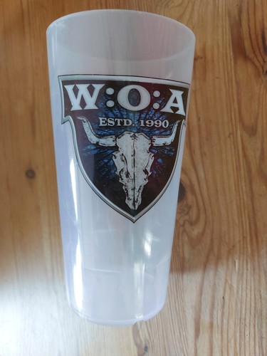 Wacken woa becher logo - becher,