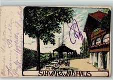 13009239 - sign Domberger - Schwarzwaldhaus Schwarzwald Maler 1918