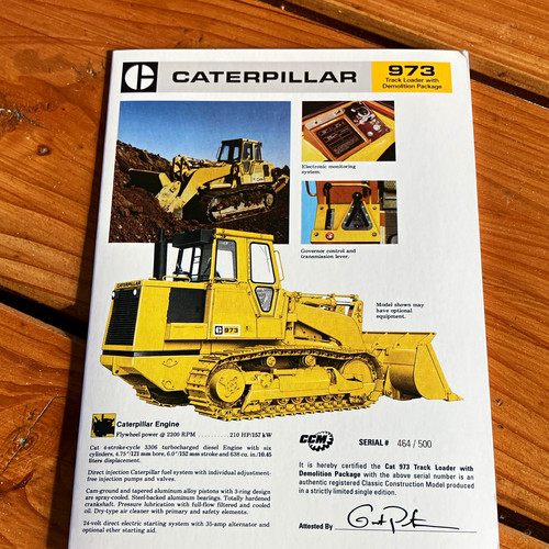 Caterpillar cat 973 - cat,