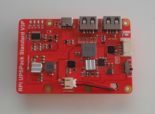 Raspberry akku pack ups - raspberry, pi