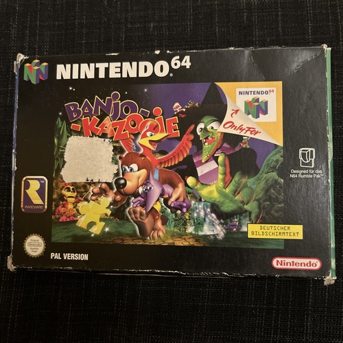 Banjo kazooie n64 nintendo - kazooie,