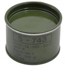 Original BW Bundeswehr Vaseline S-743 Schmierfett Schmiermittel Fett 100 ml