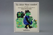 Ein dicker Mann wandert