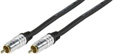 HQ 5m Koaxialkabel Digital Audio Cinch Stecker vergoldet A/V Signal Home Cinema