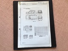 " Liste "  Citroen AMI 6  von 1965 mit technishe Daten selten