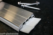 Verlegeprofil Set VSG Glas