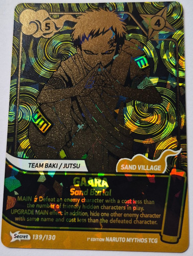 Naruto mythos tcg - mythos, gaara