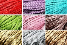 Kunstlederband flach