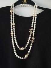 CHANEL Halskette Goldfarben