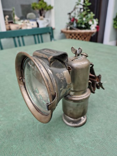 Karbidlampe scharlach - karbidlampe,