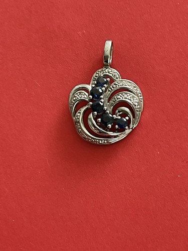 Weissgold anhänger 585 - weissgold,