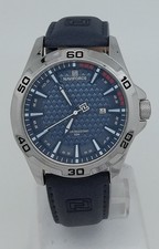 Naviforce Herrenuhr,Datumsanzeige,Leuchtzeiger,Lederband,Uhr läuft,UNGETRAGEN