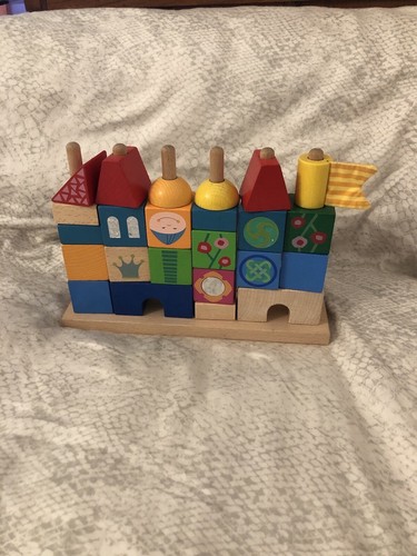 Haba burg mauer - haba, steckspiel