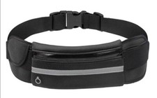 Bauchtasche Handytasche Wasserdicht Jogging Sport Laufen Radfahren Schwarz
