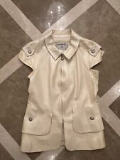 Chanel Lederweste Gr.Fr36