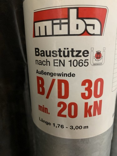 Müba baustützen - müba,