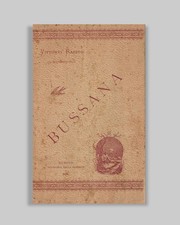 Bussana - Antikes Buch Vittorio Razeto, Typografie Jugend Genua 1896