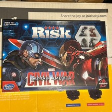 Hasbro Risiko Marvel Captain America: Civil War Edition Brettspiel Neu Sealed