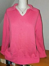 Strickpullover von Erica Rössler, Gr. 44, pink