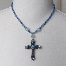 Konplott vintage Kette Kreuz