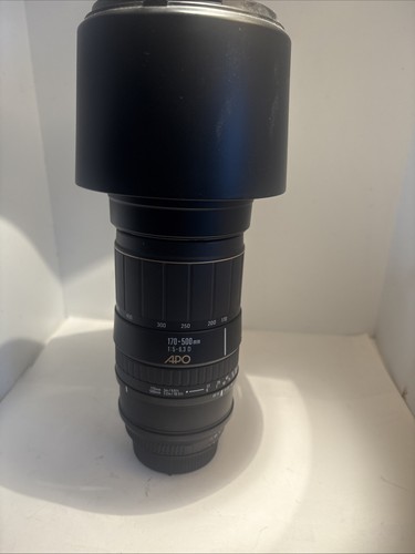 Sigma 170 500mm apo - sigma, f5-6,3