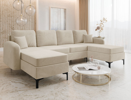Ecksofa makore bettkasten - u,