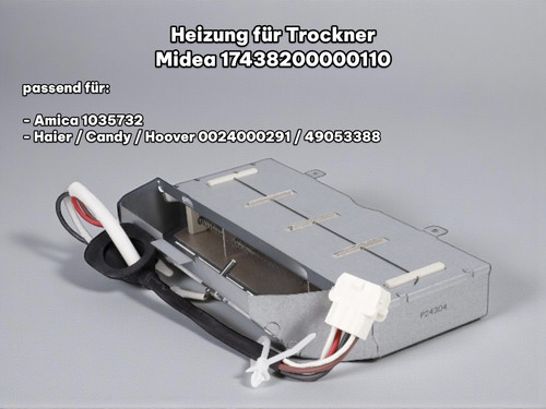 Heizung trockner midea - trockner,