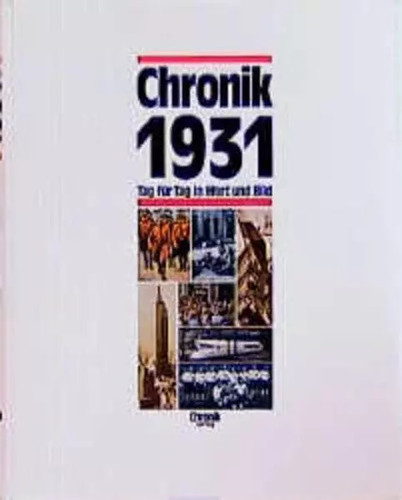 Chronik 1931 - chronik, (chronik