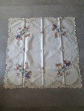 Ostertischdecke Tischdecke Hasen hellgelb Top circa 85x85 cm