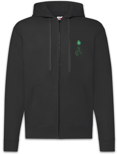 Cthulhu xii zipper hoodie - xii,