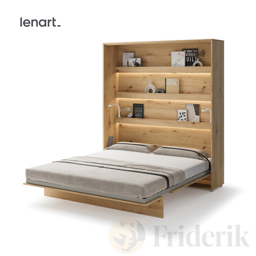 Schrankbett lenart bed concept - schrankbett,